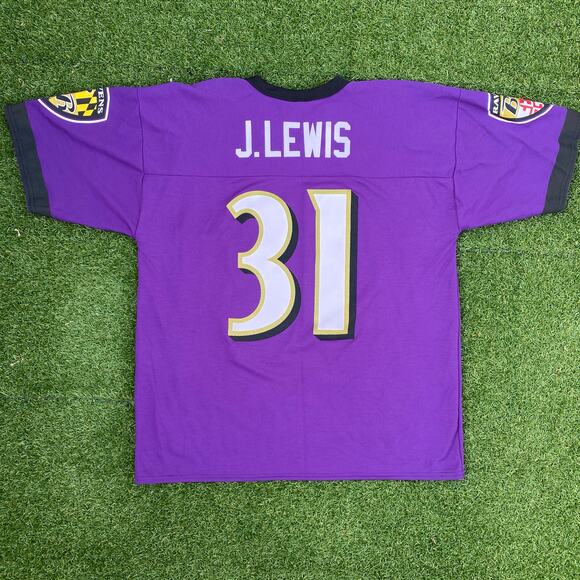 Logo Athletic Y2K Baltimore Ravens Jamal Lewis Vintage Jersey - Picture 5 of 5